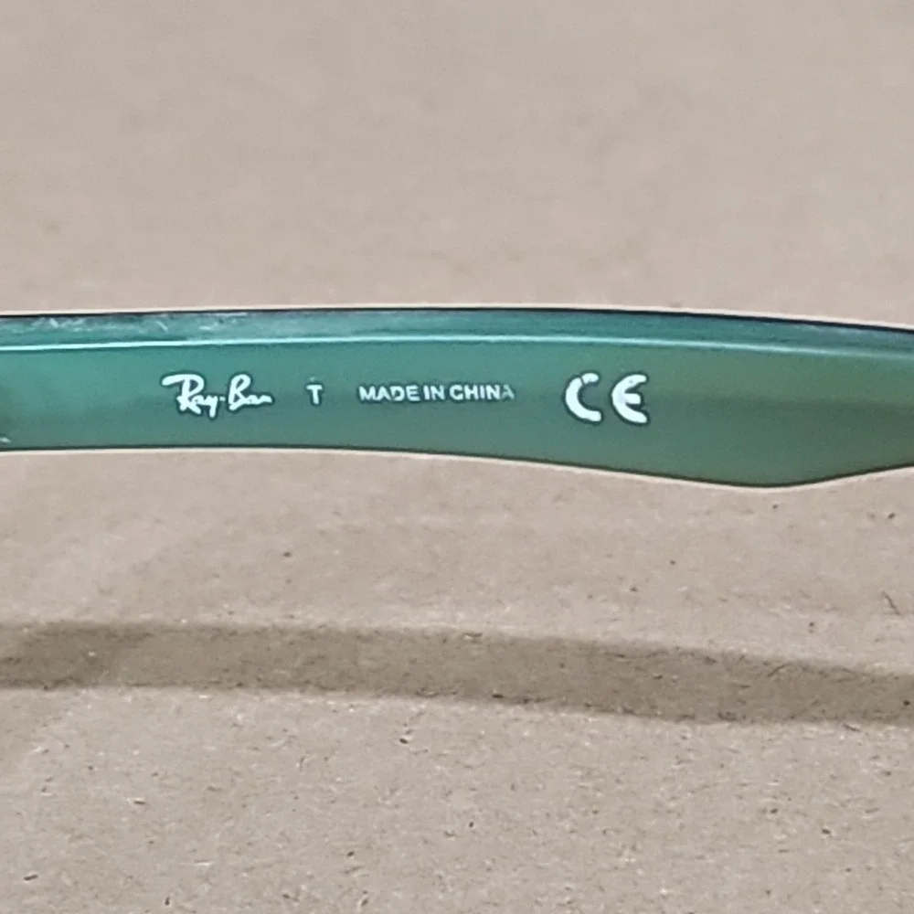 Ray-Ban Eyeglasses Frames Green Youth RB 1531 3593 48-16-130 Full Rim